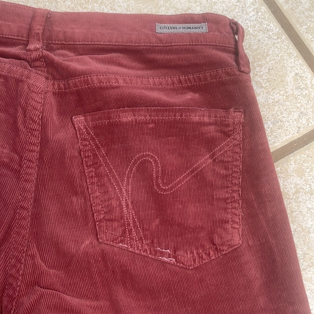 Host Pick! Citizens of Humanity Corduroy Low Rise Skinny Jeans - Picture 4 of 12